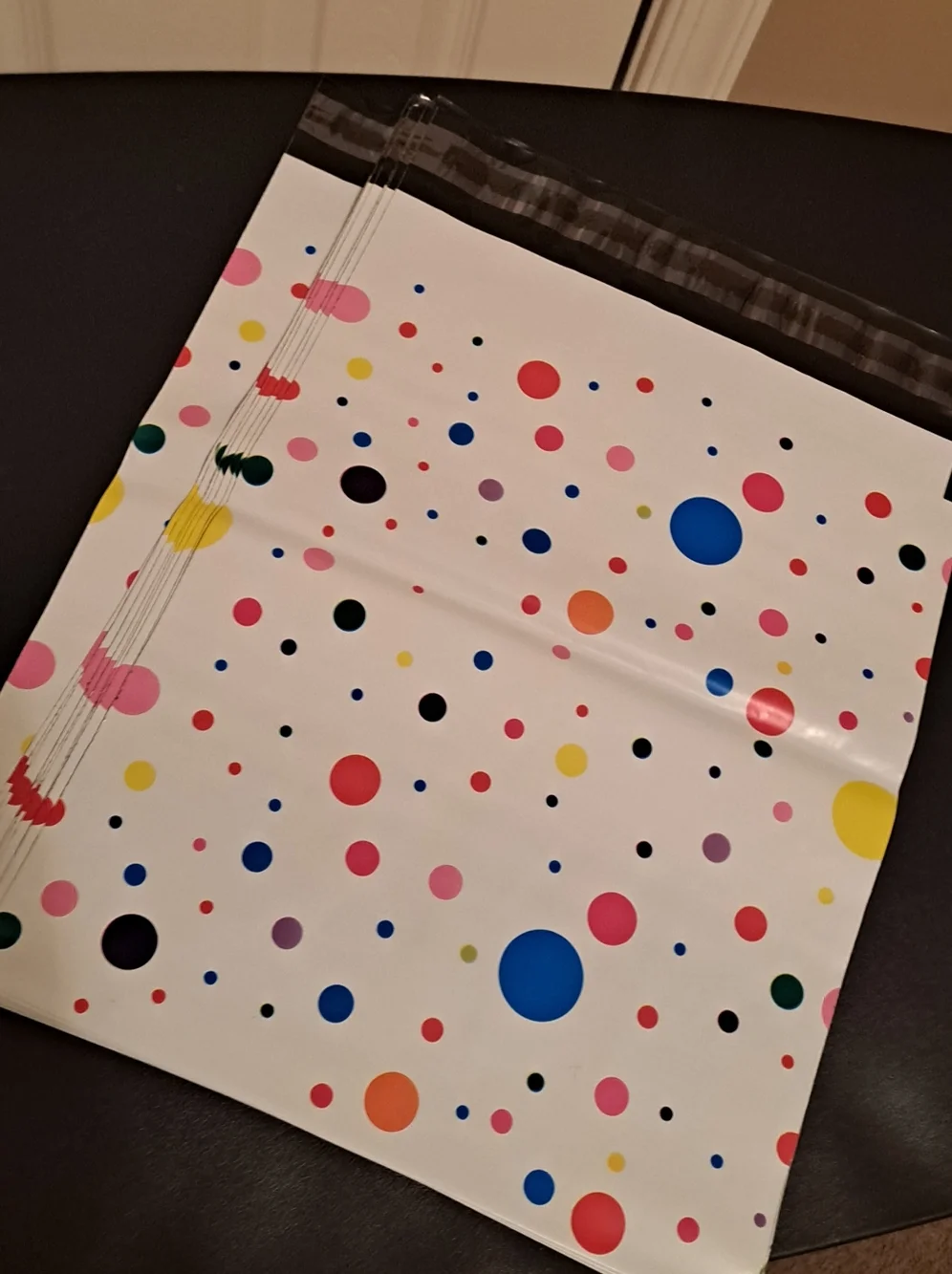 15 ct 10x13 Multicolor dots